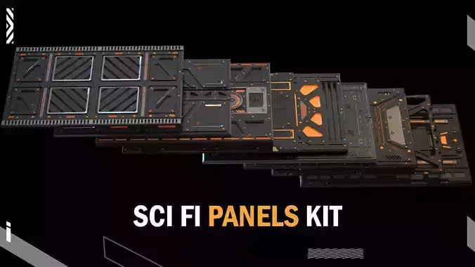 sci fi panel kit vol1