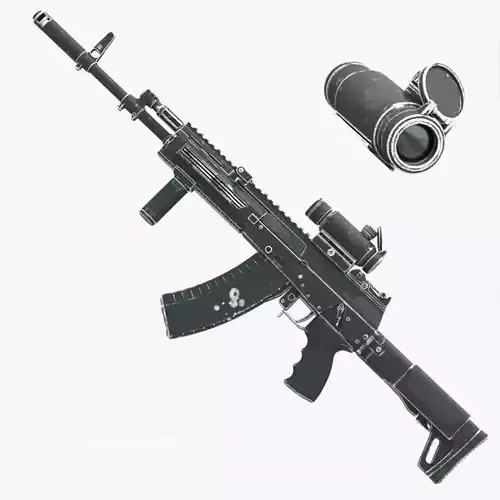 4K TEXTURES REALISTIC AK12