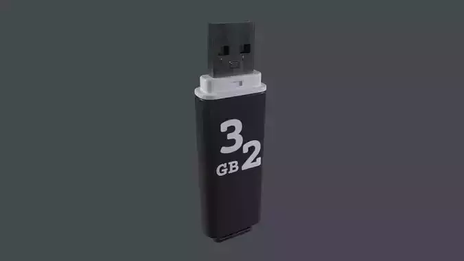 USB Stick 3D Model Low-poly 3D model USB Stick 3D Model Low-poly 3D model