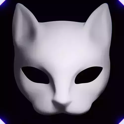  Cat mask 3D print model