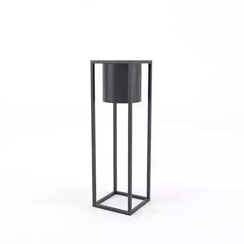 Plant Pot DETLEF - W15xL15xH50cm - JYSK 3D model