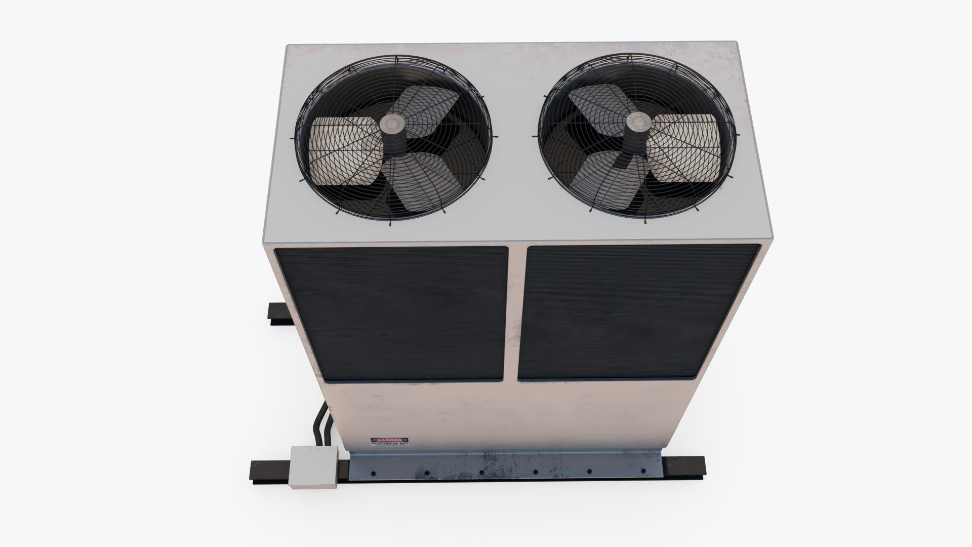 Air Conditioner 04 Low-poly 3D model_5