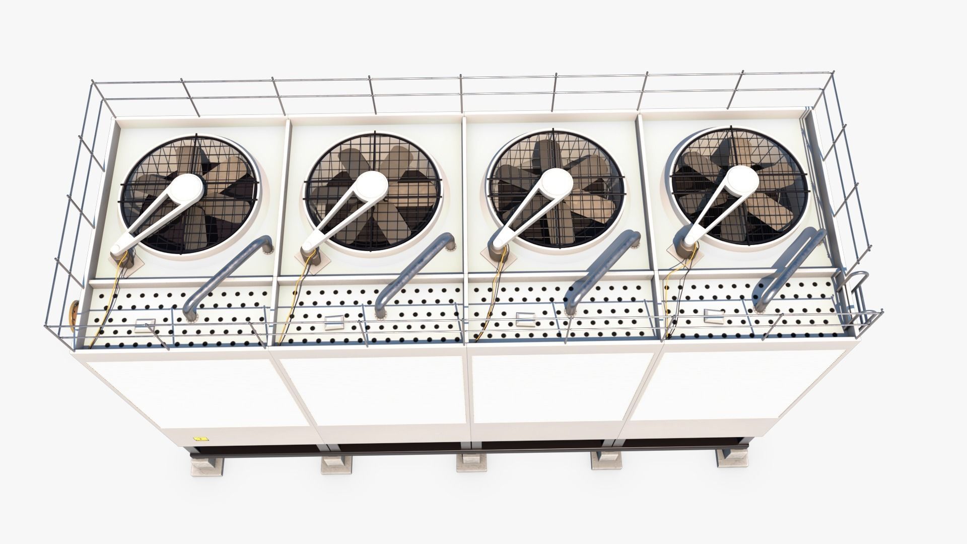 Air Conditioner 06 Low-poly 3D model_8