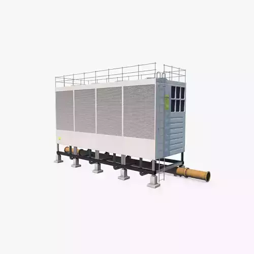 Air Conditioner 06 Low-poly 3D model