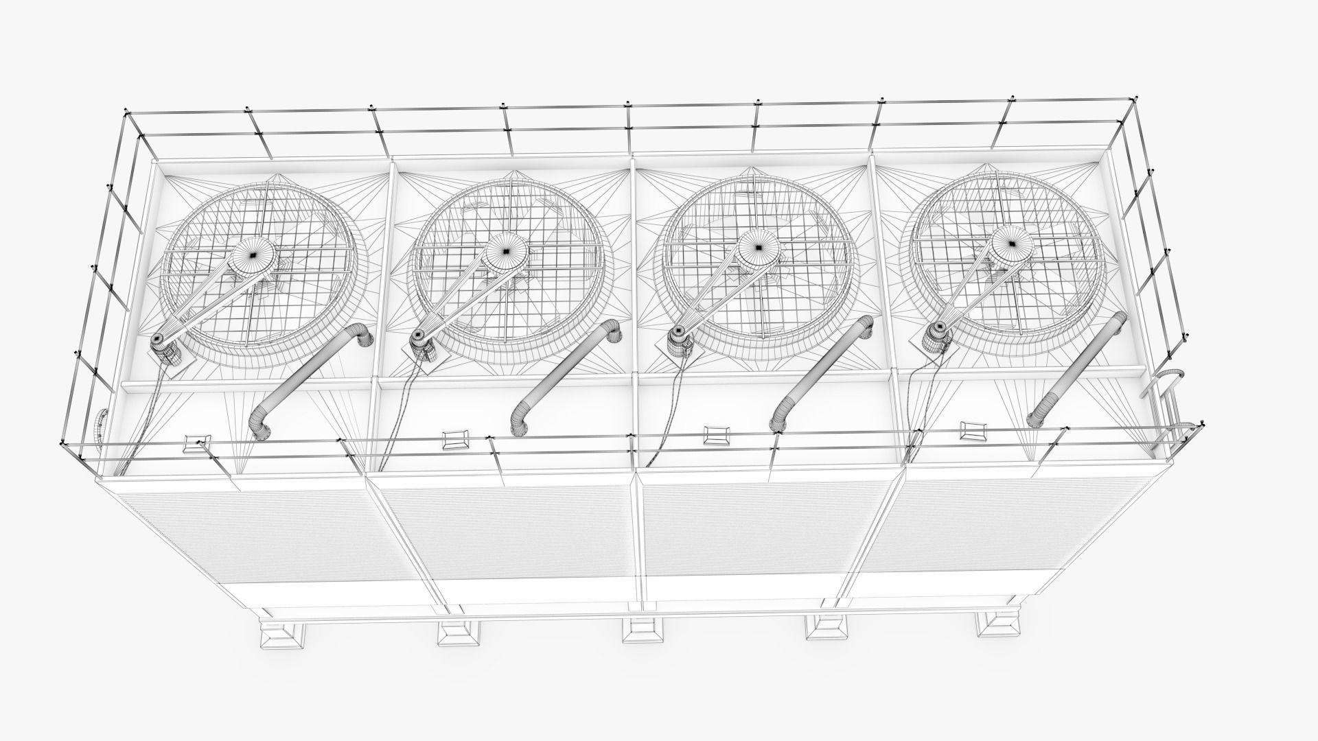 Air Conditioner 06 Low-poly 3D model_15
