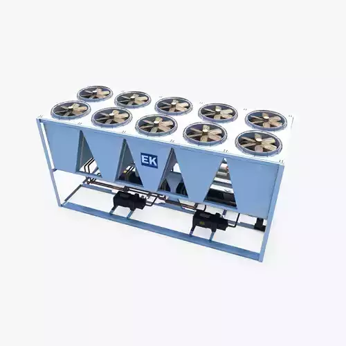 Air Conditioner 07 Low-poly 3D model