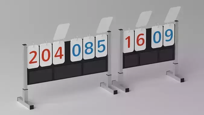 Sports Basketball Football Soccer Scoreboard 1