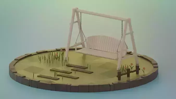Swinging bench