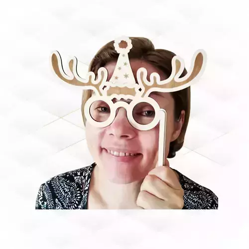 Christmas accessory laser cut design 3D print model Christmas accessory laser cut design 3D print model