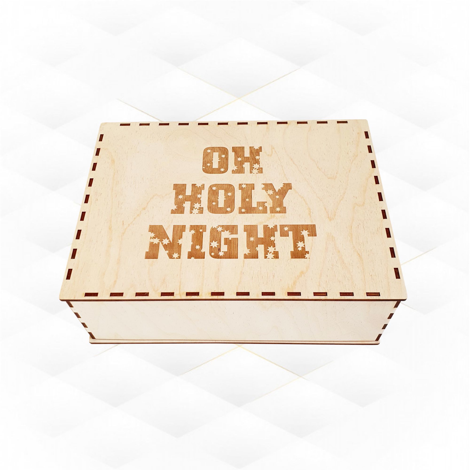 Nativity House with box laser cut svg dxf desig 3D print model_2