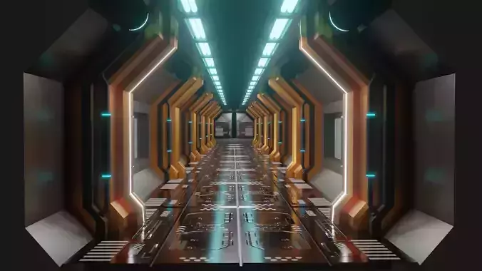 Sci Fi room passage