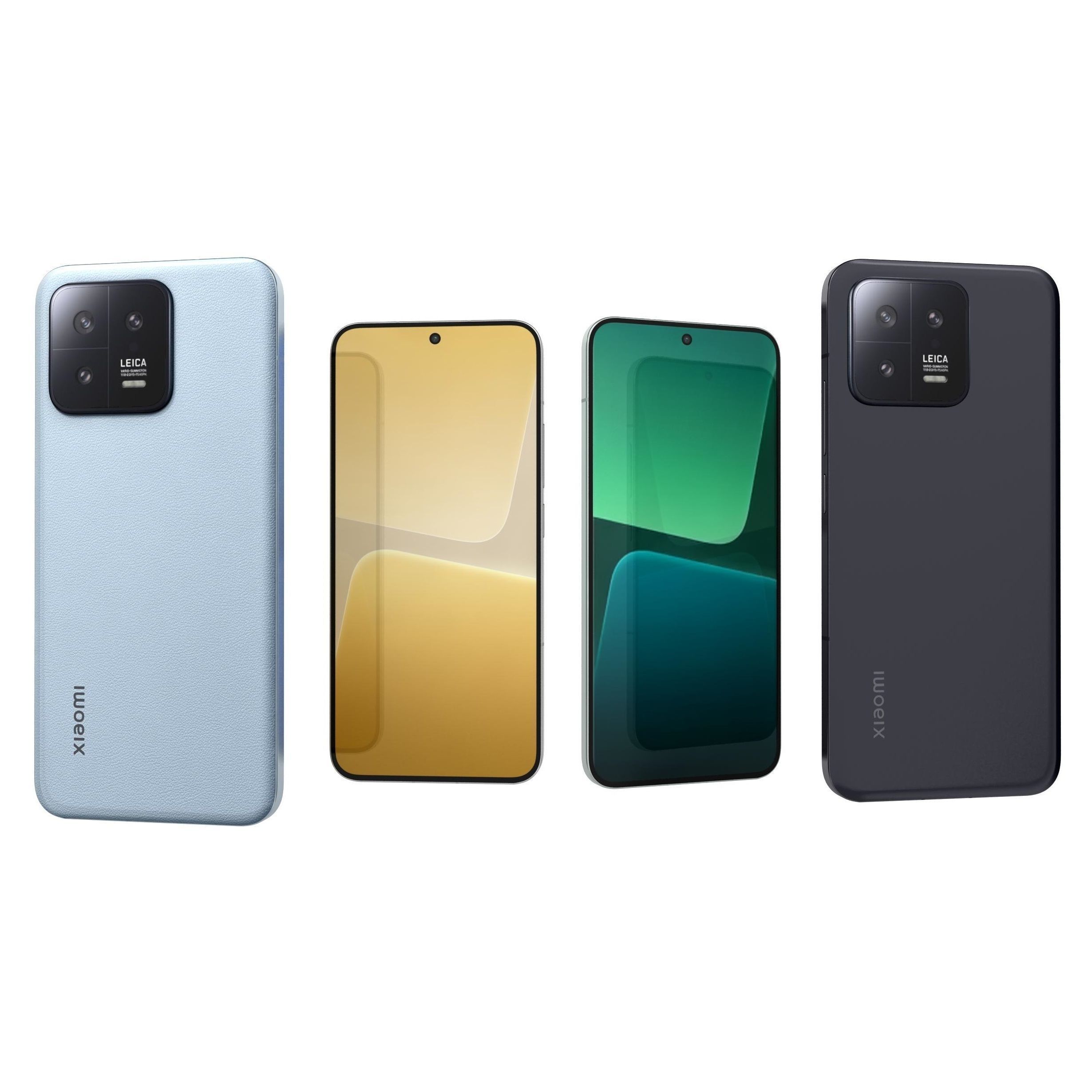 Xiaomi 13 And Pro 3D model_1