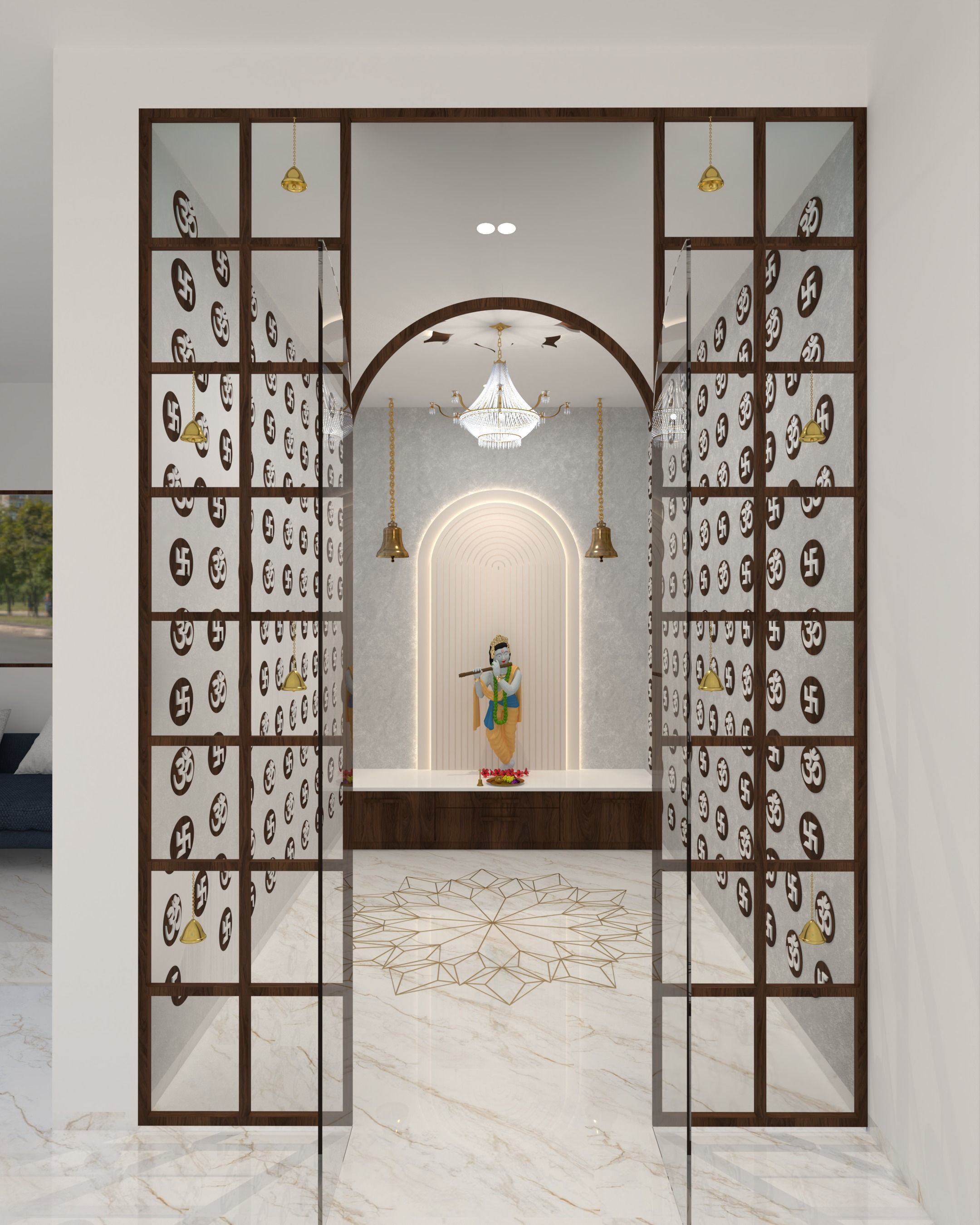 Pooja Room 3D model animated CGTrader