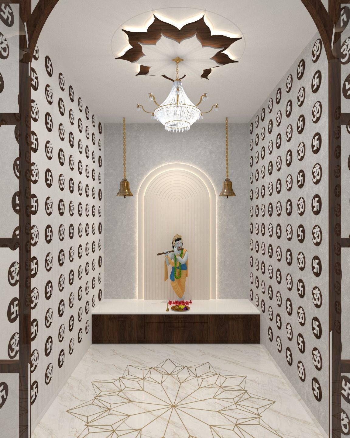 Pooja Room 3D model animated CGTrader