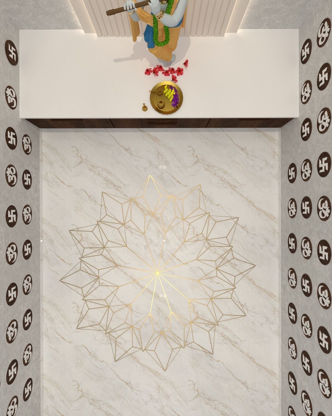 Pooja Room 3D model animated CGTrader