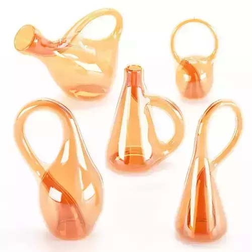 Bottle of Klein Low-poly 3D model