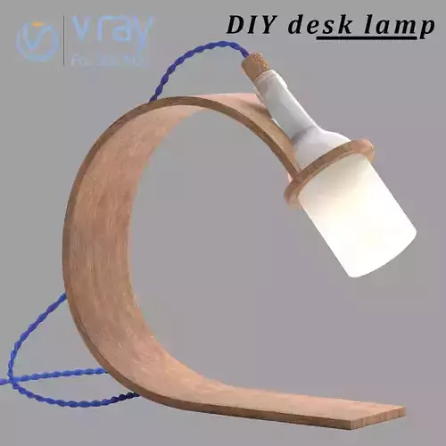  DIY desk lamp 3D model