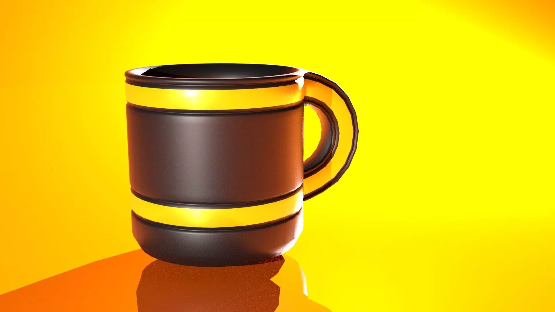 Scifi-Cup mug Free low-poly 3D model