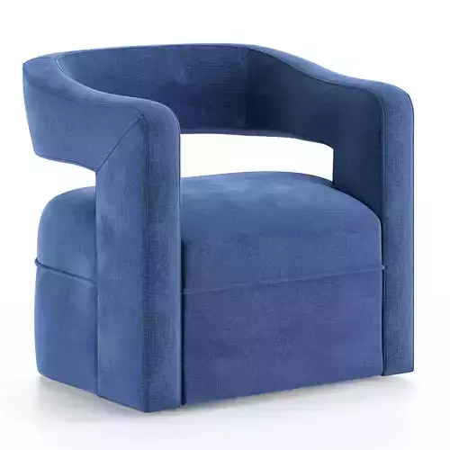 Beahm Swivel Barrel Chair