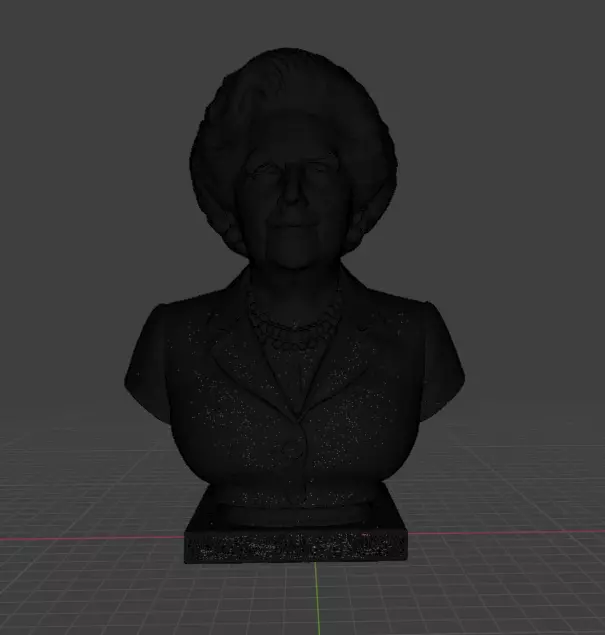 Margaret Thatcher 3D print model_17