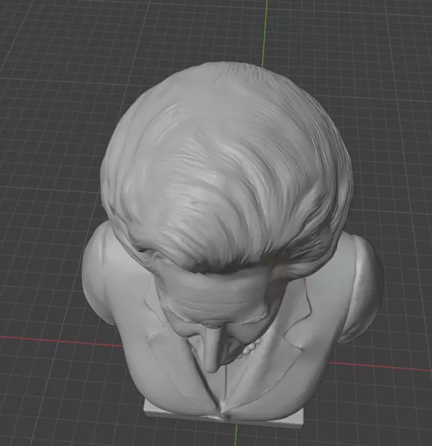 Margaret Thatcher 3D print model_16