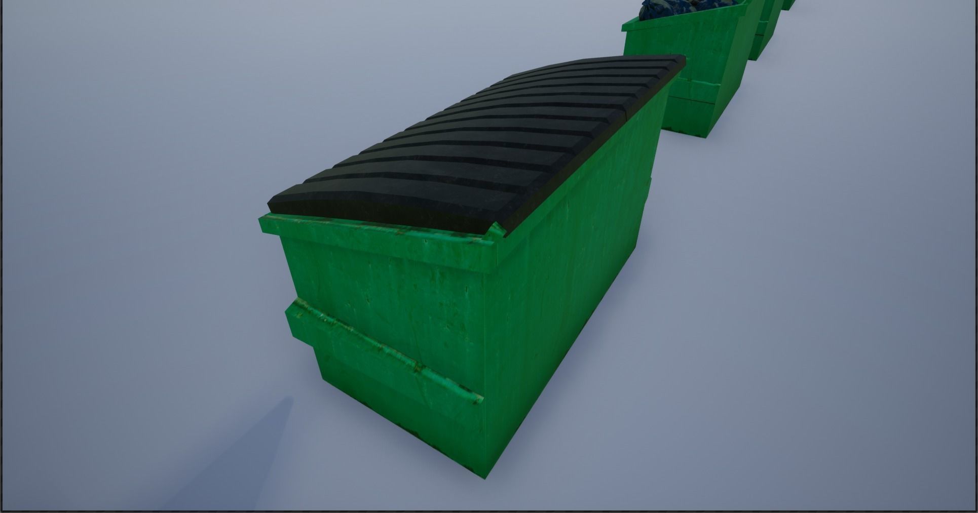 Garbage-Trash Containers-Dumpster Low-poly 3D model_23