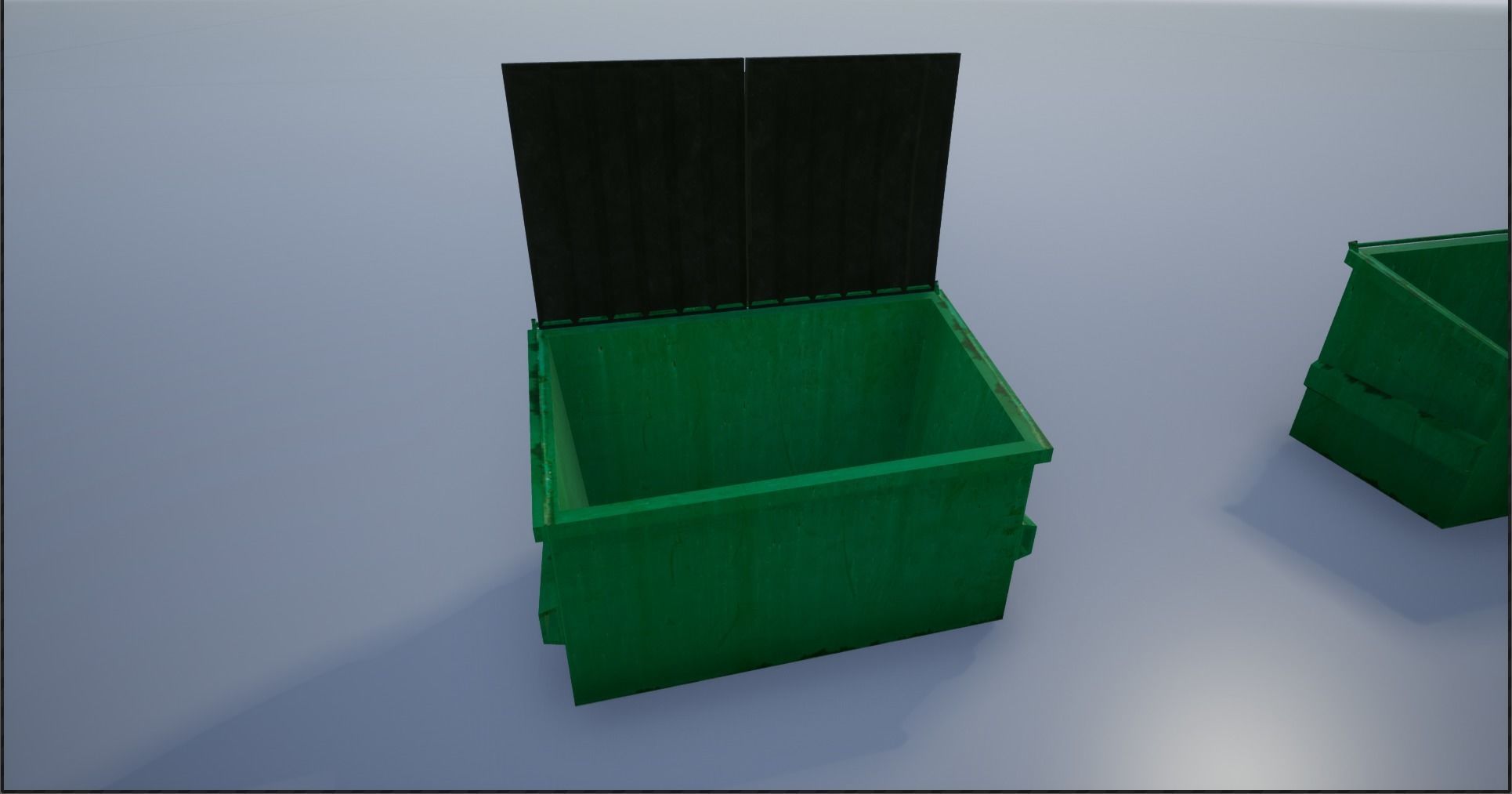 Garbage-Trash Containers-Dumpster Low-poly 3D model_10