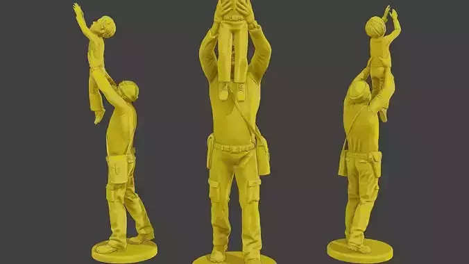 Actual Casual Male ACM1 002 3D print model