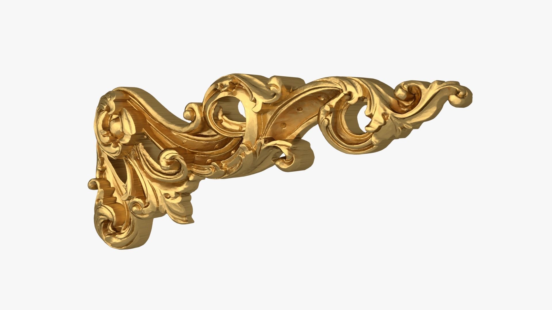 Classic decor ornament 251 3D model_2