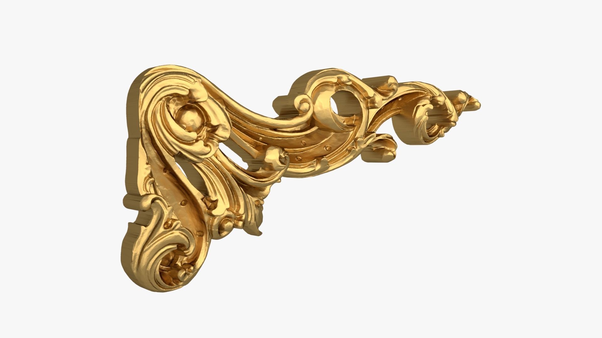 Classic decor ornament 251 3D model_1