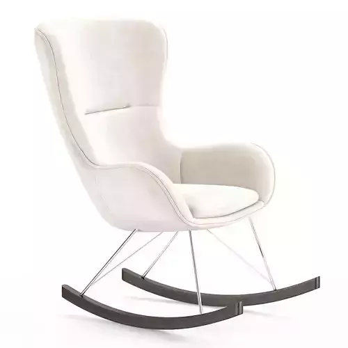 Rocking Chair Oslo Low-poly 3D model
