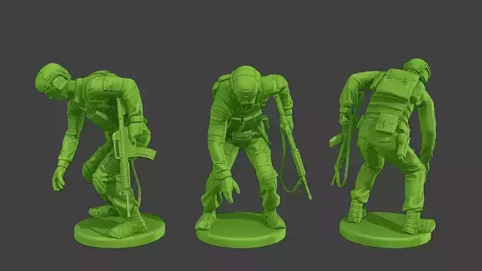 US Special Forces USSF1 001 3D print model