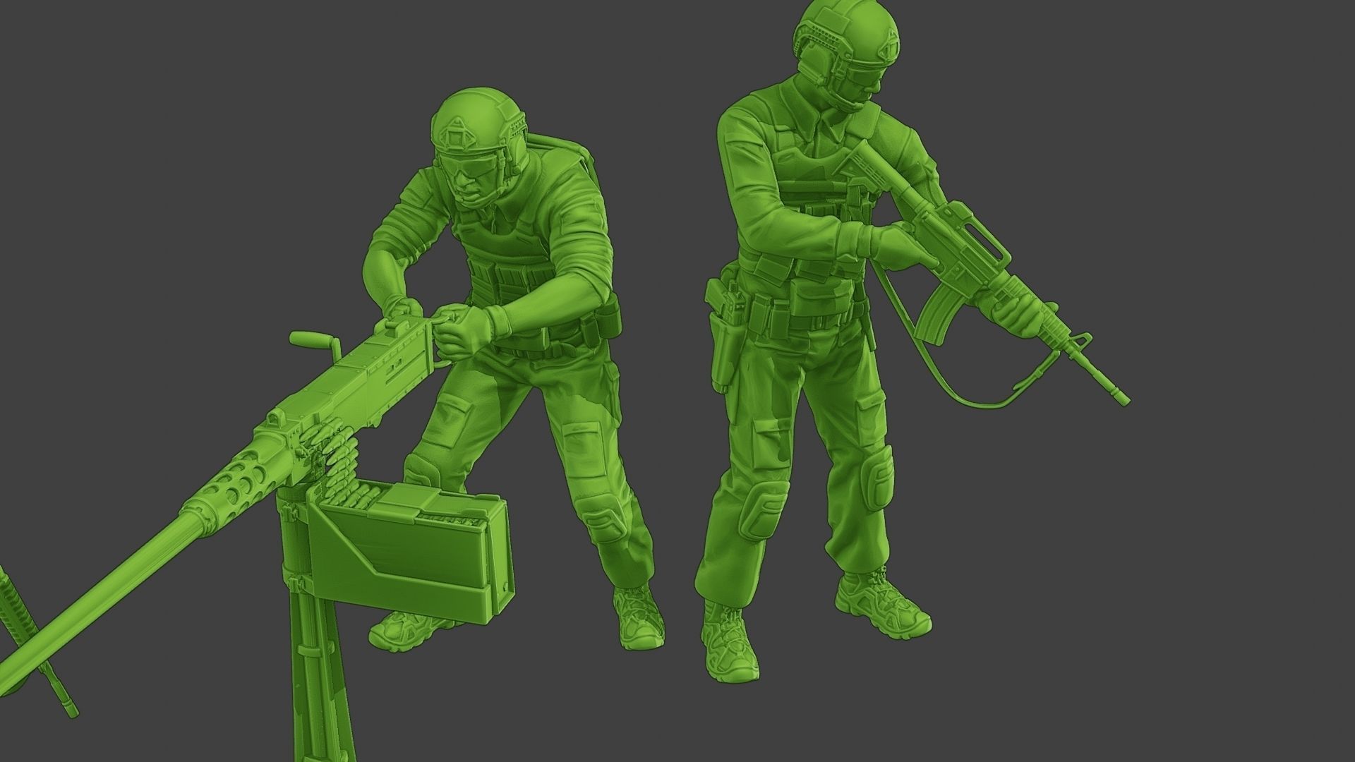 US Special Forces USSF1 Pack 1 3D Model Collection_30