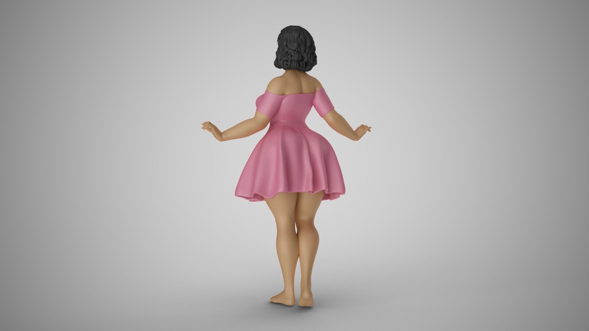Princess Rehearsal 3D print model_7