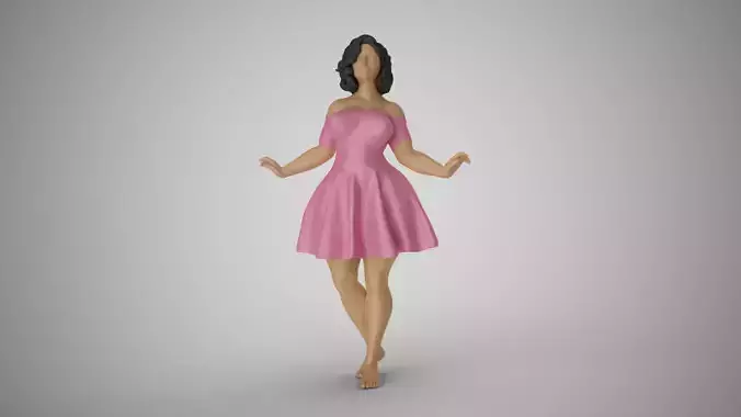 Princess Rehearsal 3D print model