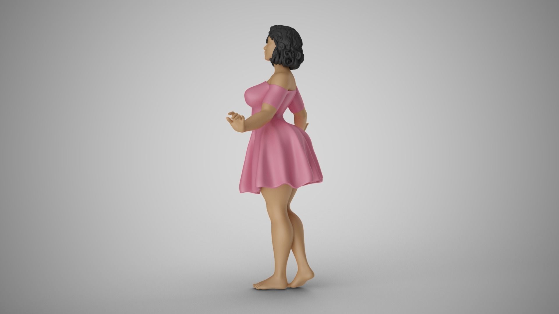 Princess Rehearsal 3D print model_8