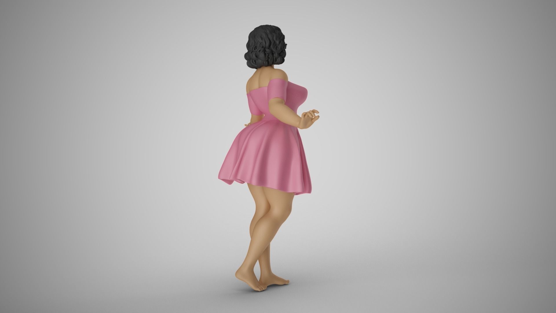 Princess Rehearsal 3D print model_5