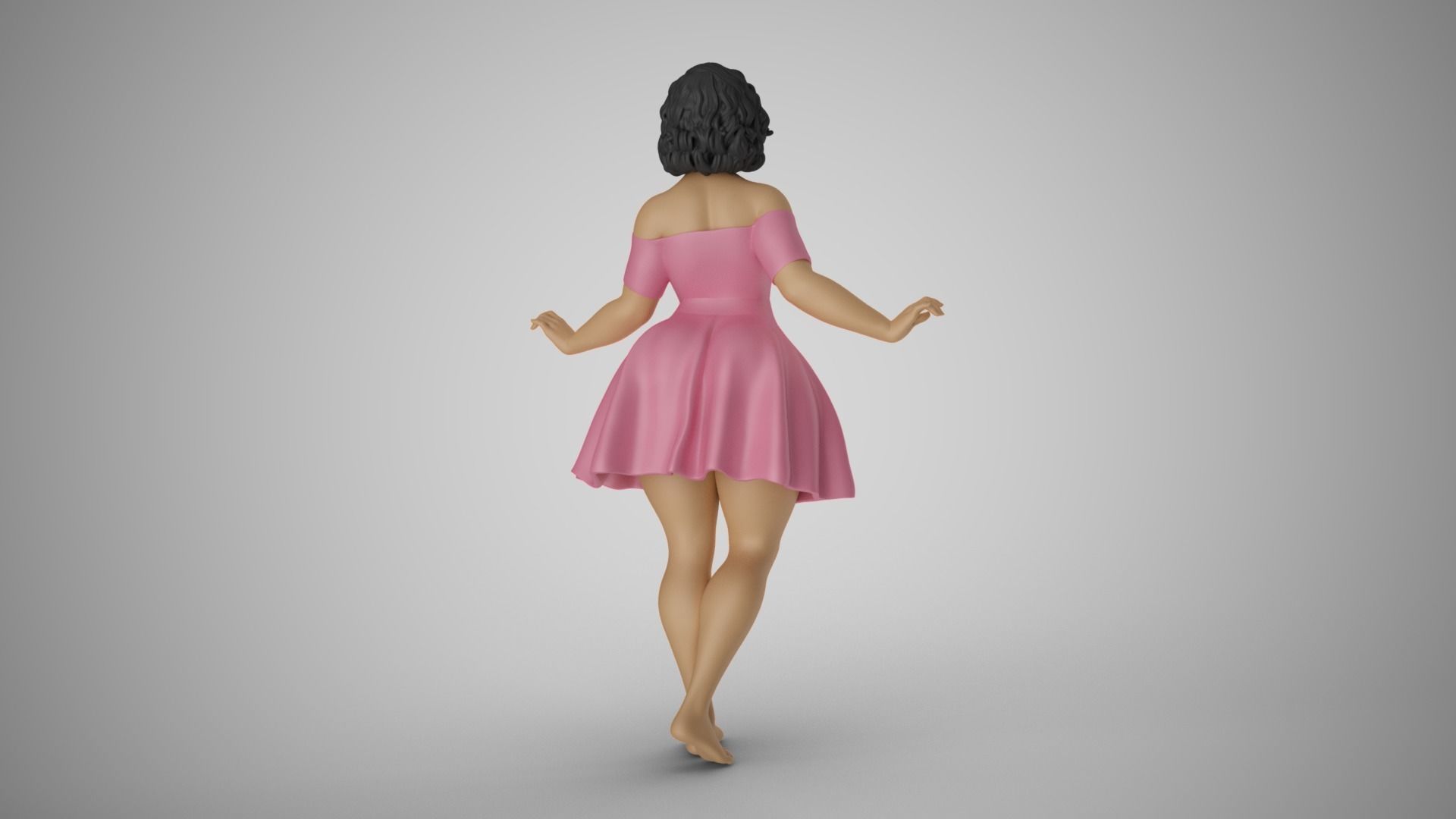 Princess Rehearsal 3D print model_6