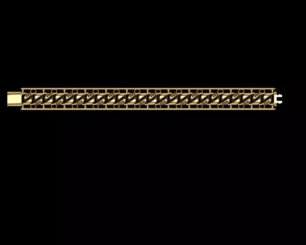 gurmet bileklik cuba chain 3D print model
