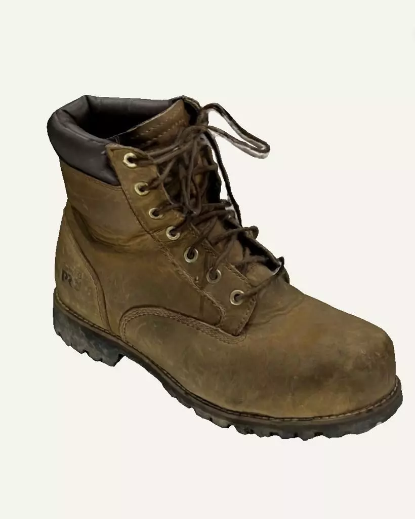 Leather Heavyduty Boot 3D model_0