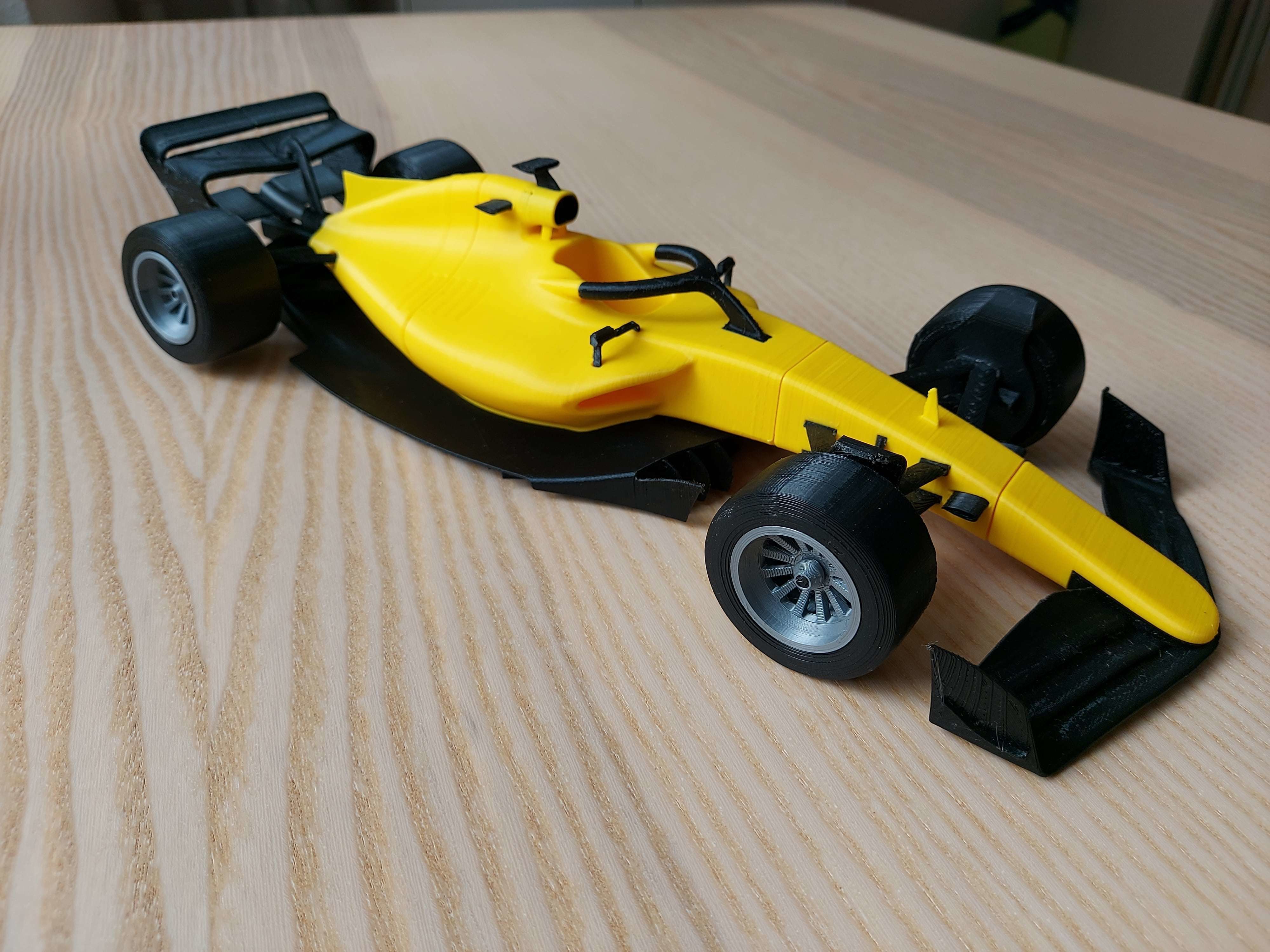 F1 2022 Car 3D Print 1-18 Scale 3D print model_2
