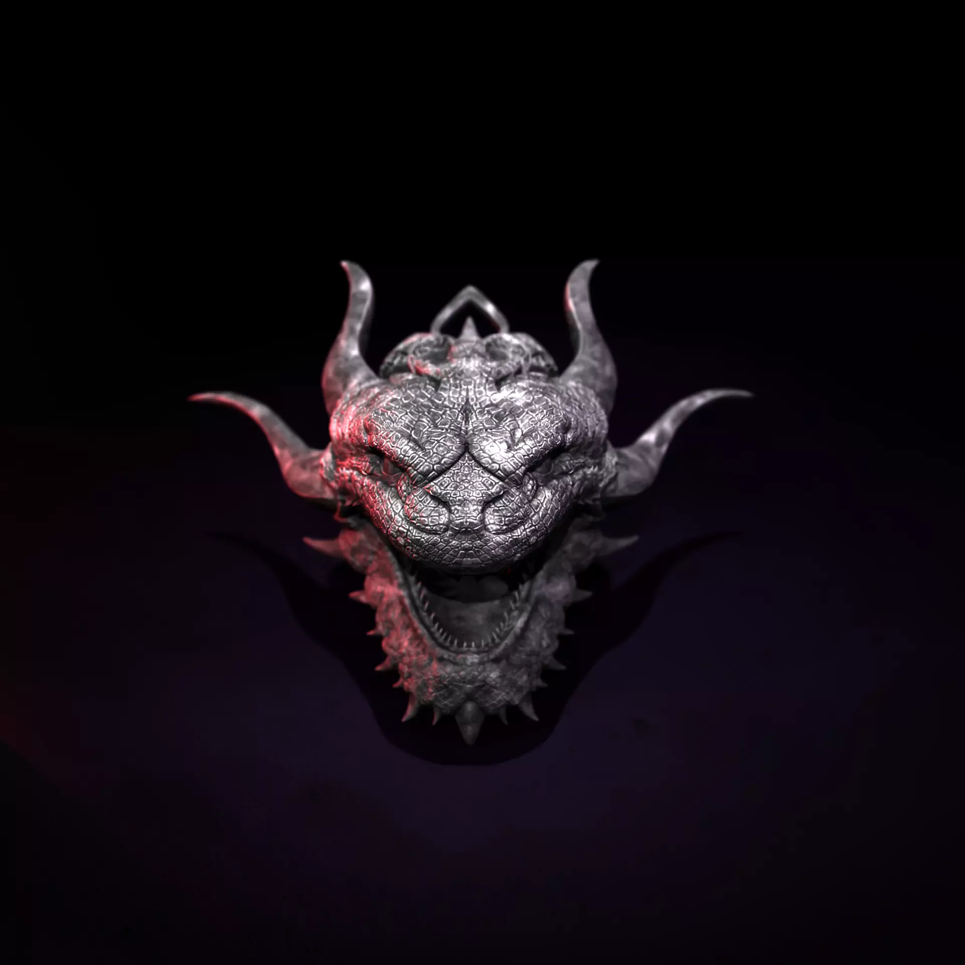 Ryusei Pendant 3D print model