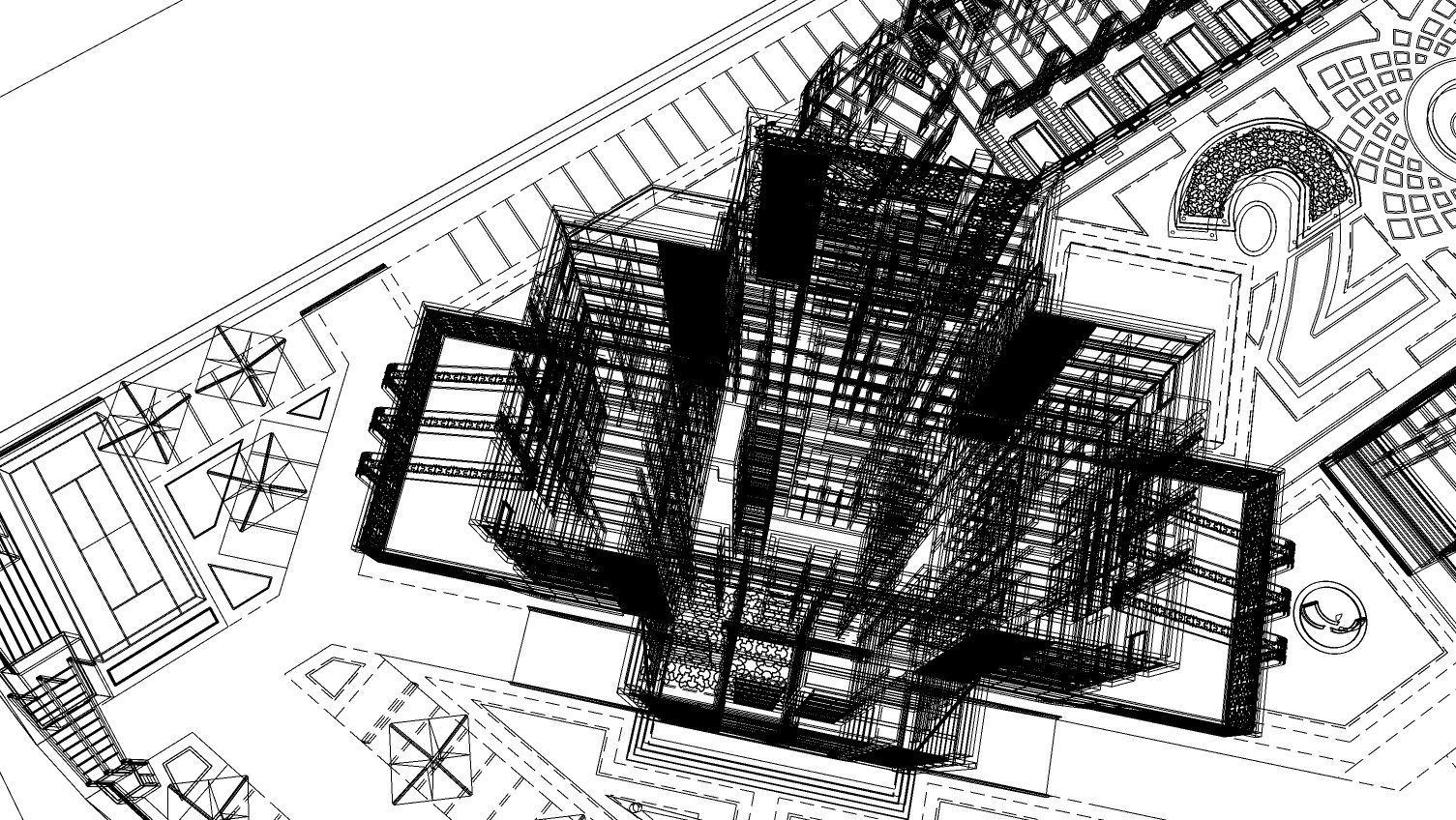Hotel Complex 01 3D model_21