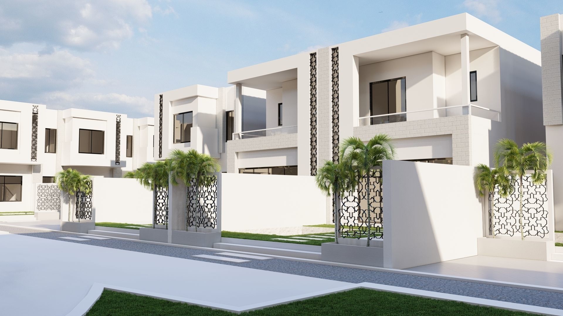 Hotel Complex 01 3D model_16