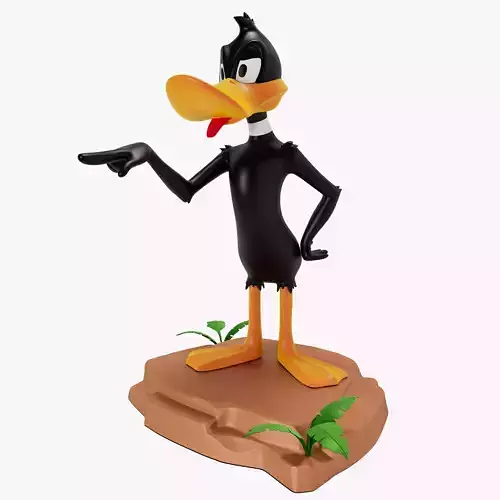 Daffy Duck 3D print model