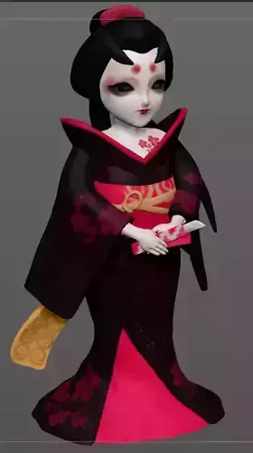 geisha chibi ver