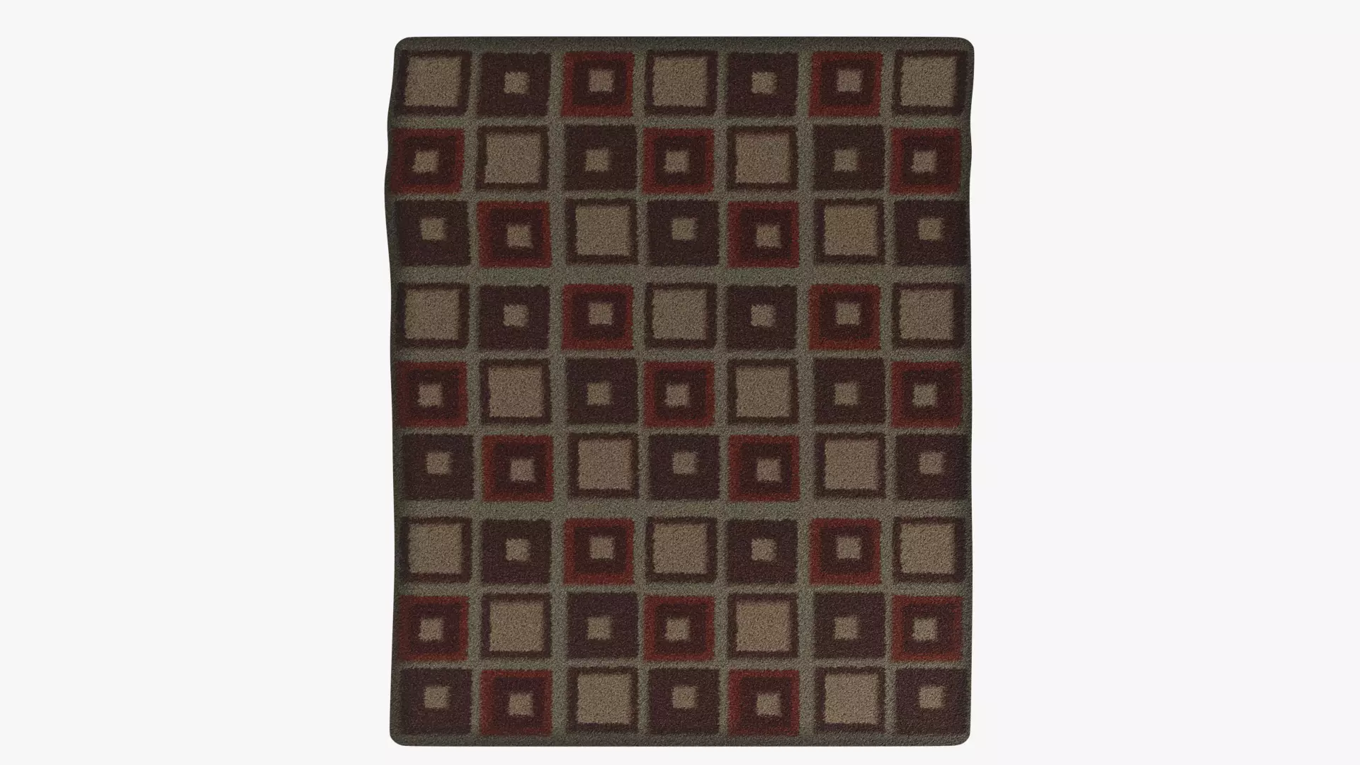 Art Deco Carpet 01 3D model_0