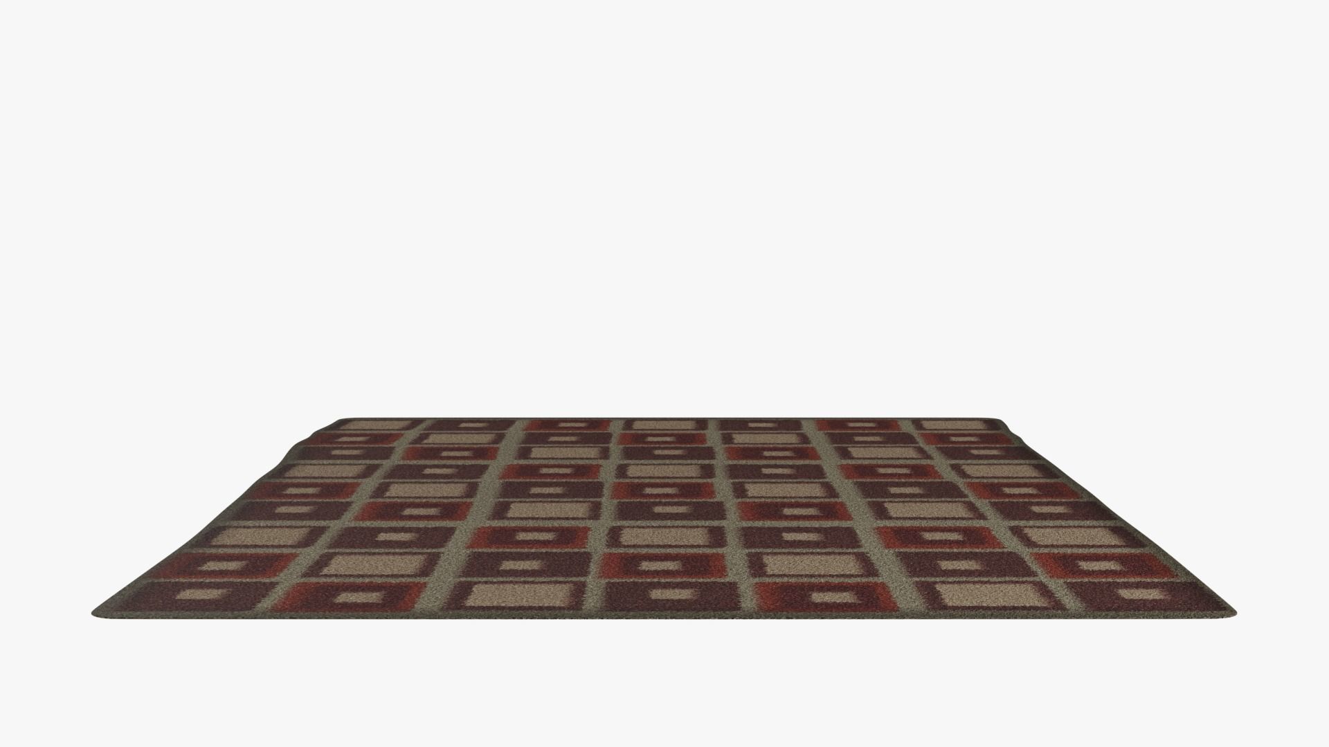 Art Deco Carpet 01 3D model_3