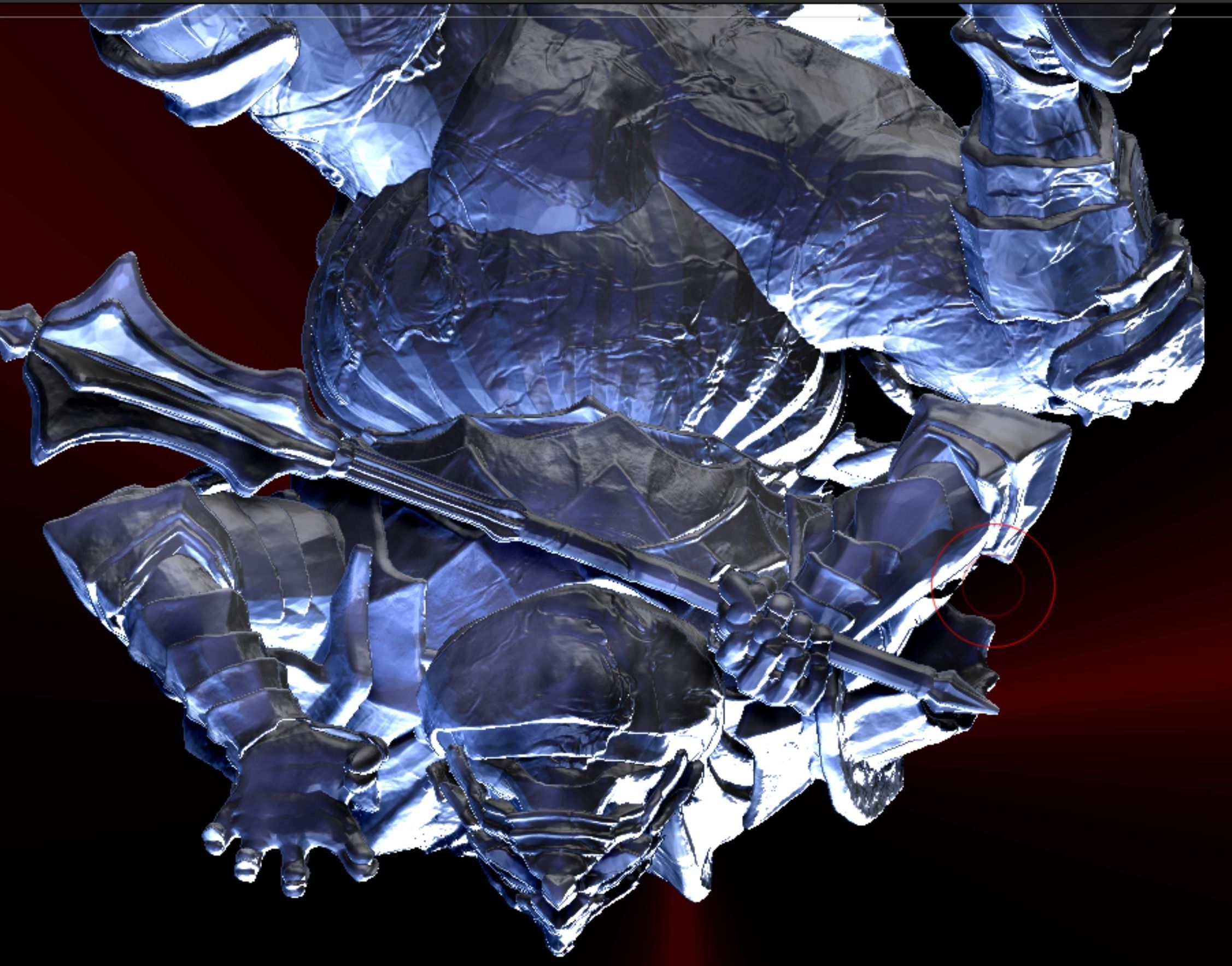 Dark Souls 3 Vordt of Boreal Valley 3D print model_11