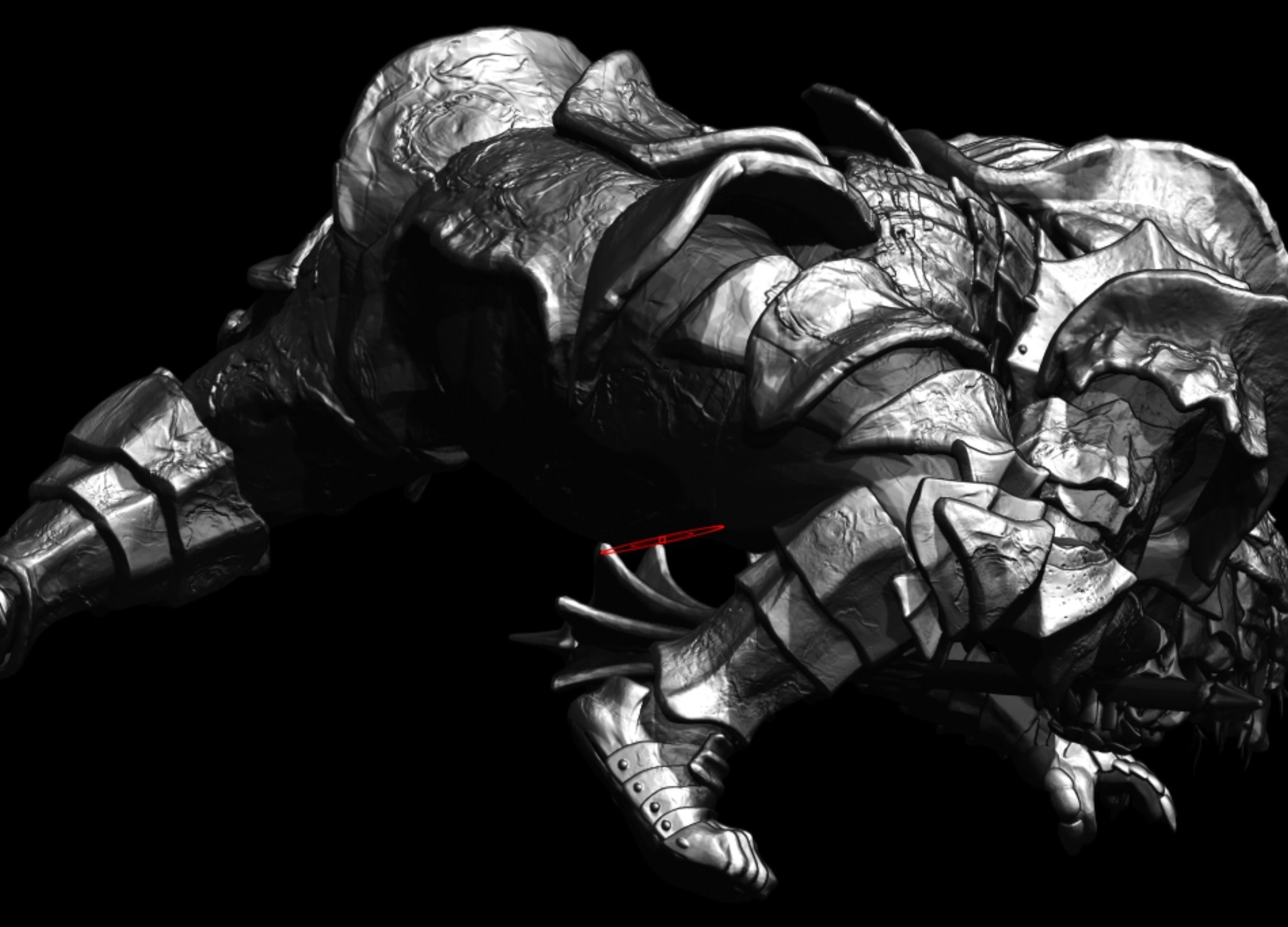 Dark Souls 3 Vordt of Boreal Valley 3D print model_5